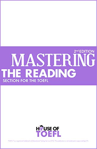 mastering the Reading toefl cover