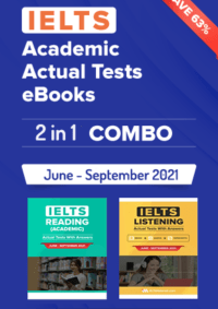 COMBO - IELTS Reading & Listening Actual Tests June - September 2021